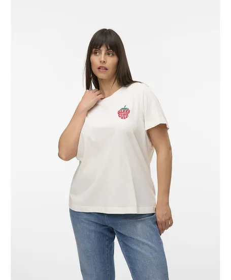 VERO MODA CURVE T-shirt Berta Mette
