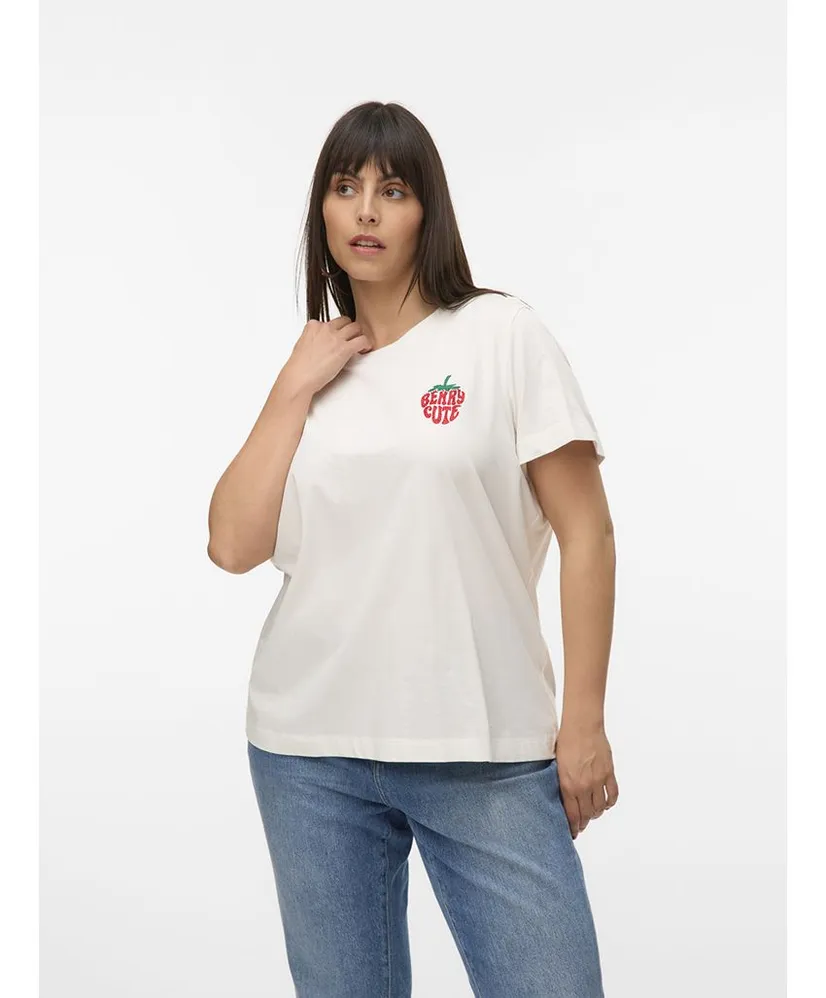 VERO MODA CURVE T-shirt Berta Mette