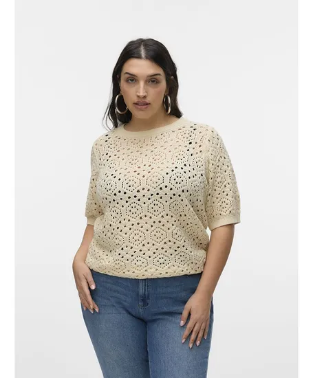 VERO MODA CURVE Top Berry