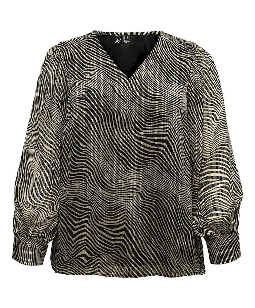 VERO MODA CURVE Top Gebra Gedna