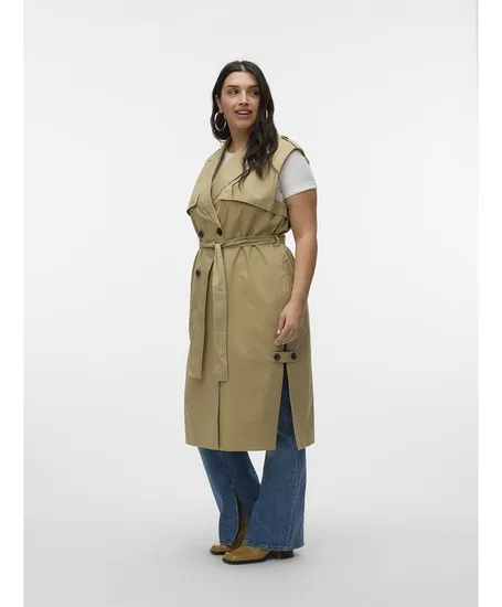VERO MODA CURVE Trenchcoat Gilet Lea