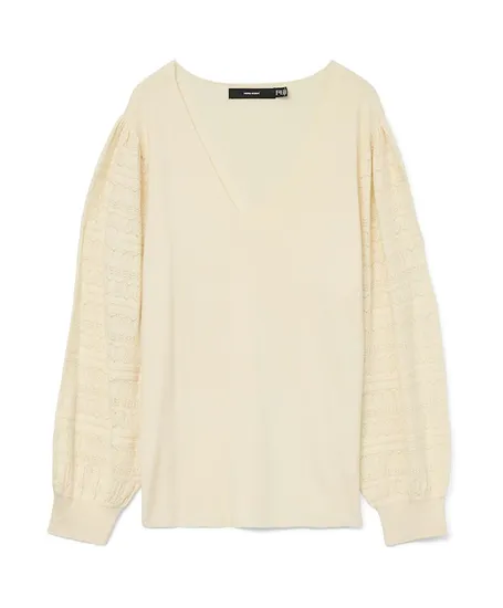 VERO MODA CURVE Trui New Limone
