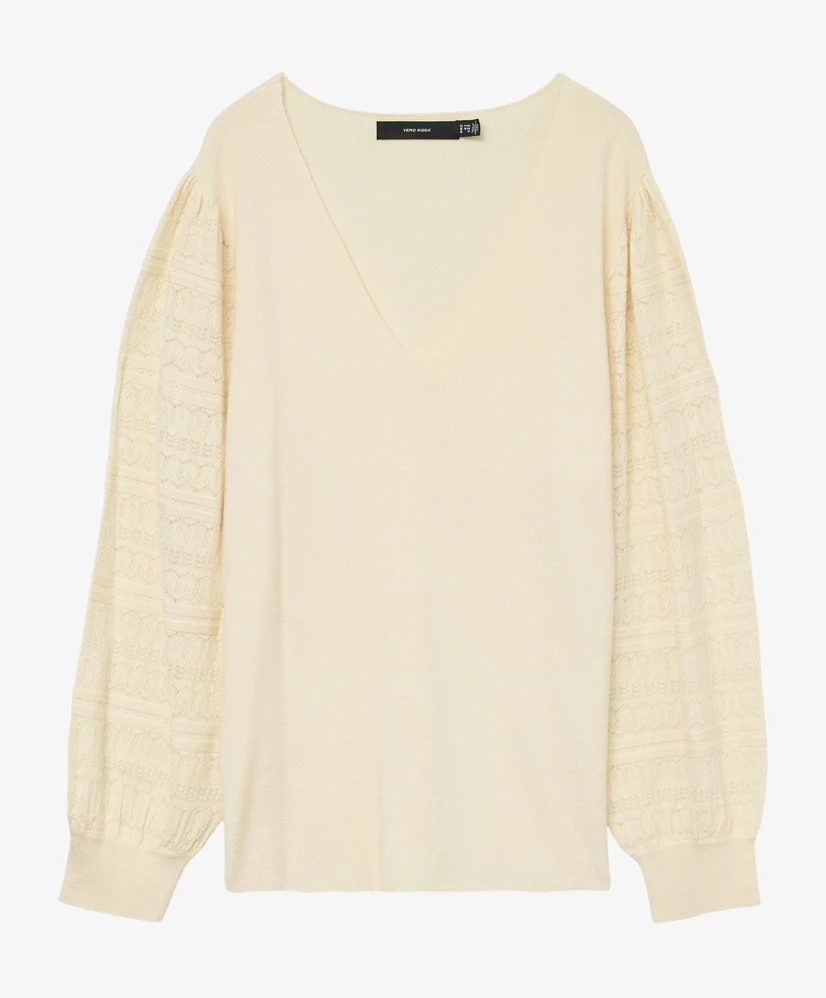 VERO MODA CURVE Trui New Limone