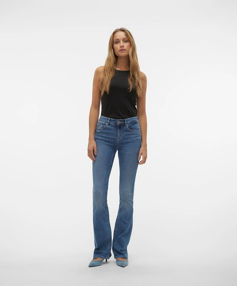 VERO MODA Flared Jeans Flash