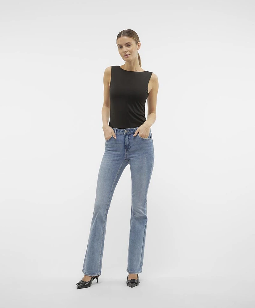 VERO MODA Flared Jeans Flash