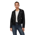 VERO MODA Jack Leather Look Zwart