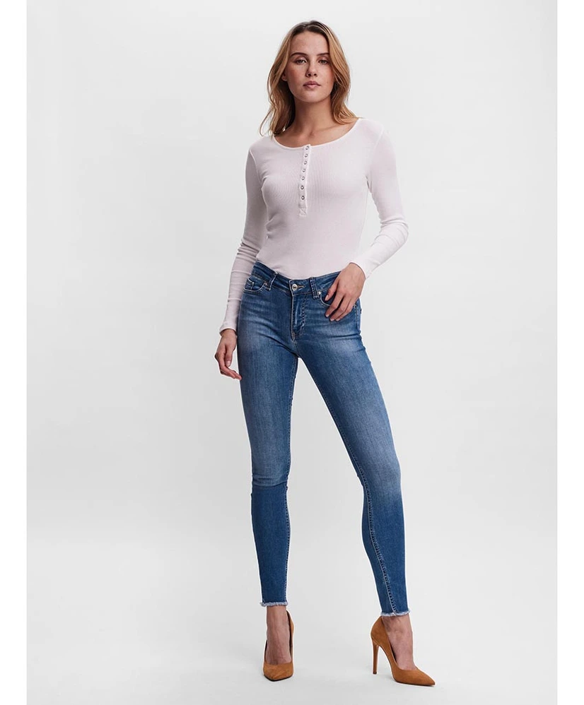 VERO MODA Jeans Peach Skinny Ankle Cut