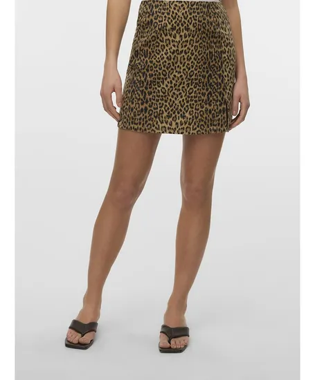 VERO MODA Rok Nelly Leopard