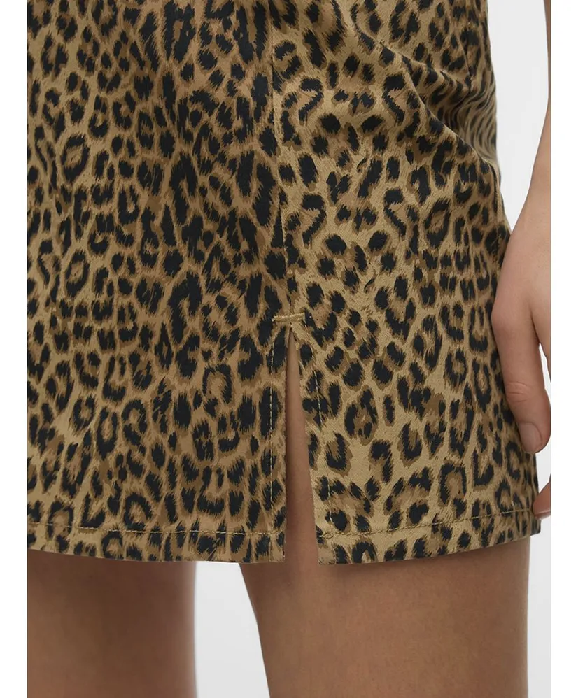 VERO MODA Rok Nelly Leopard