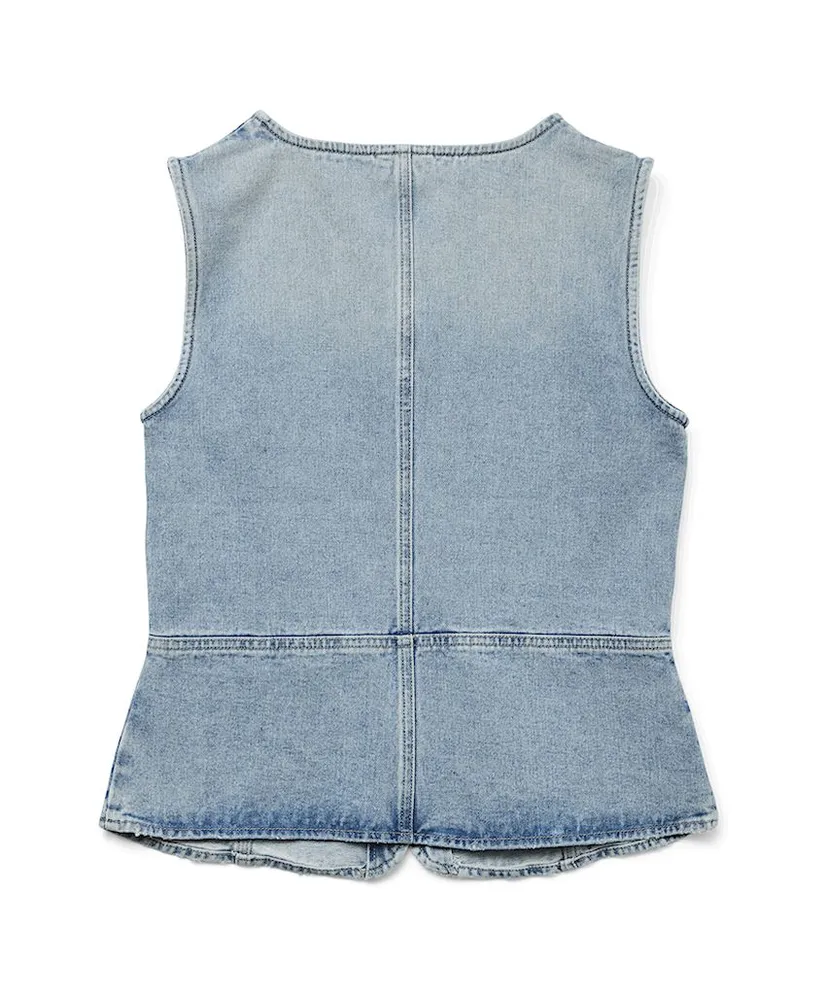 VERO MODA Spijker Gilet Siola