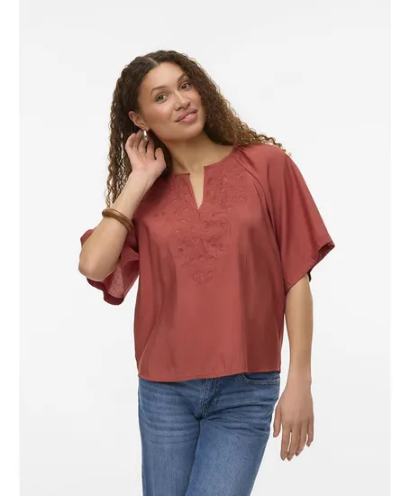 VERO MODA Top Briley Embroidery
