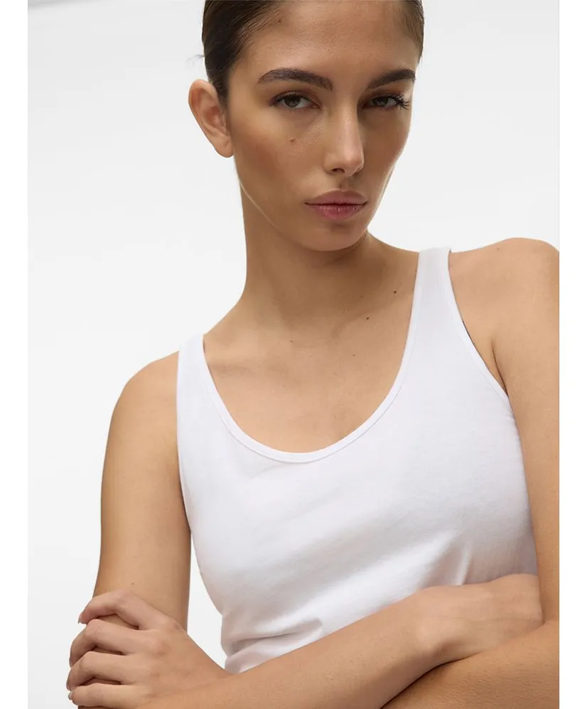 VERO MODA Top Soft Wit