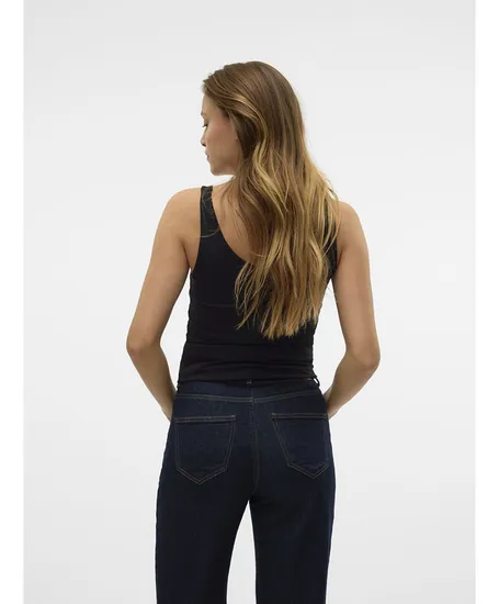 VERO MODA Top Soft Zwart