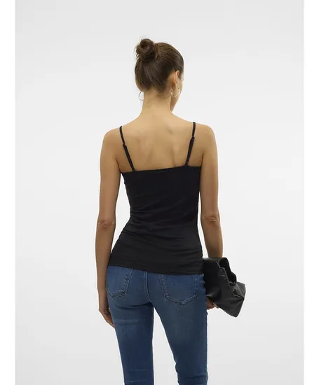 VERO MODA Top Soft Zwart