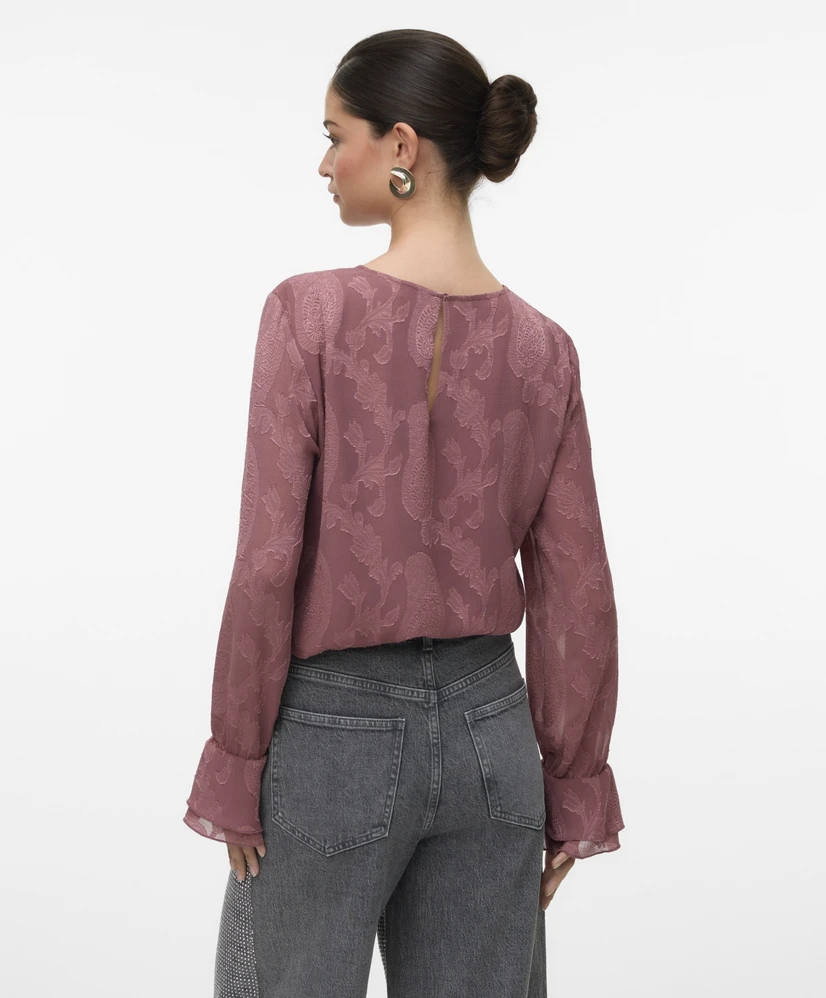 VERO MODA Top VMMISHI LS TOP WVN