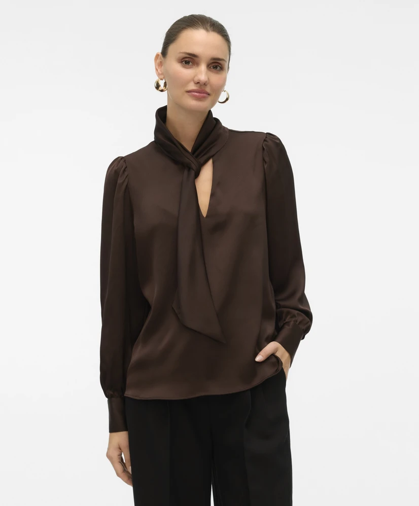 VERO MODA Top VMNINI CIA LS TOP WVN GA