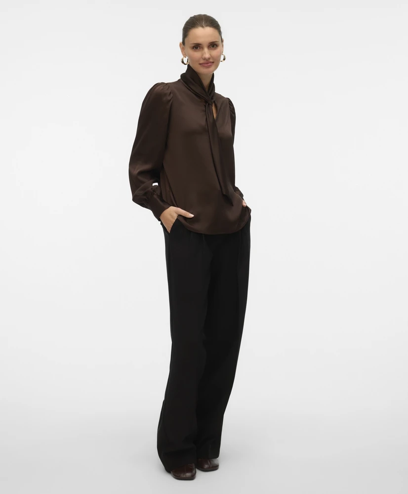 VERO MODA Top VMNINI CIA LS TOP WVN GA