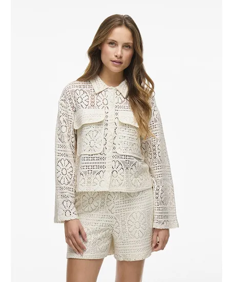VILA Blouse Merinda Crochet