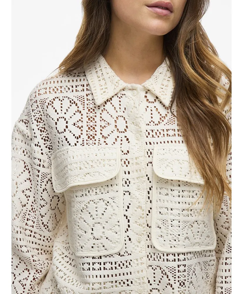 VILA Blouse Merinda Crochet