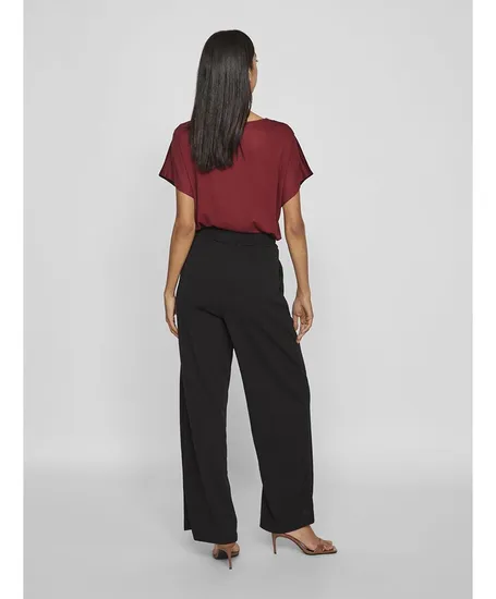 VILA Broek VICLUA HW WIDE PANTS-NOOS