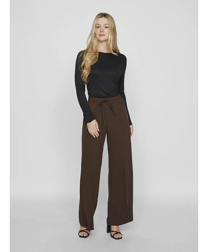 VILA Broek VICLUA HW WIDE PANTS-NOOS