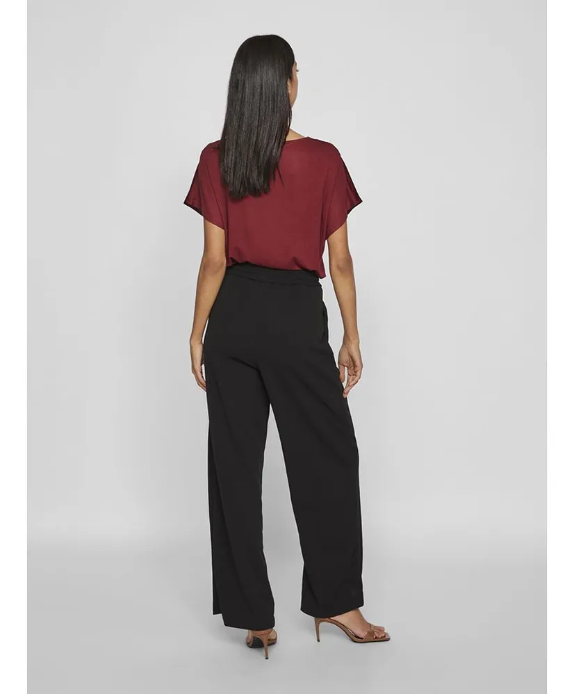 VILA Broek VICLUA HW WIDE PANTS-NOOS