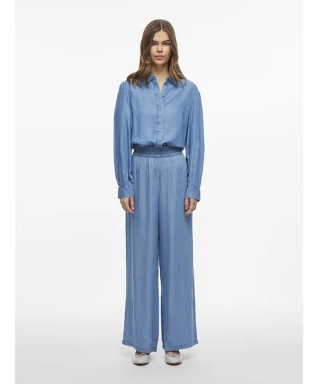 VILA Broek VIGIVANI HW WIDE PANT/R