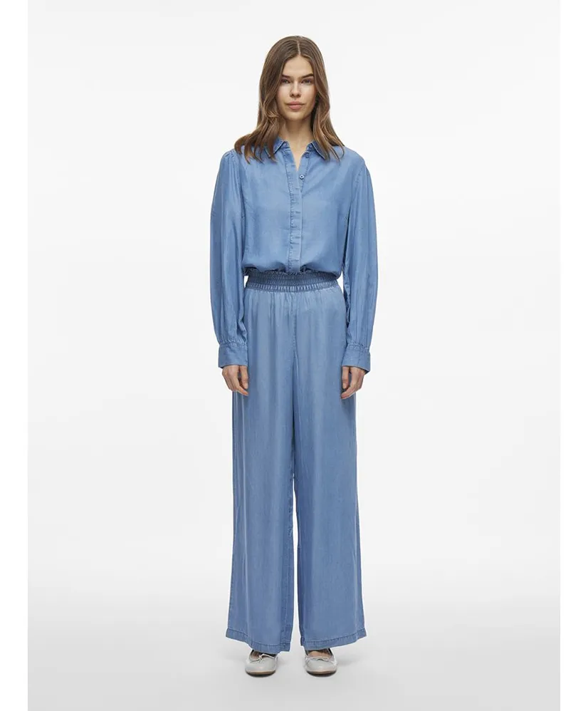 VILA Broek VIGIVANI HW WIDE PANT/R