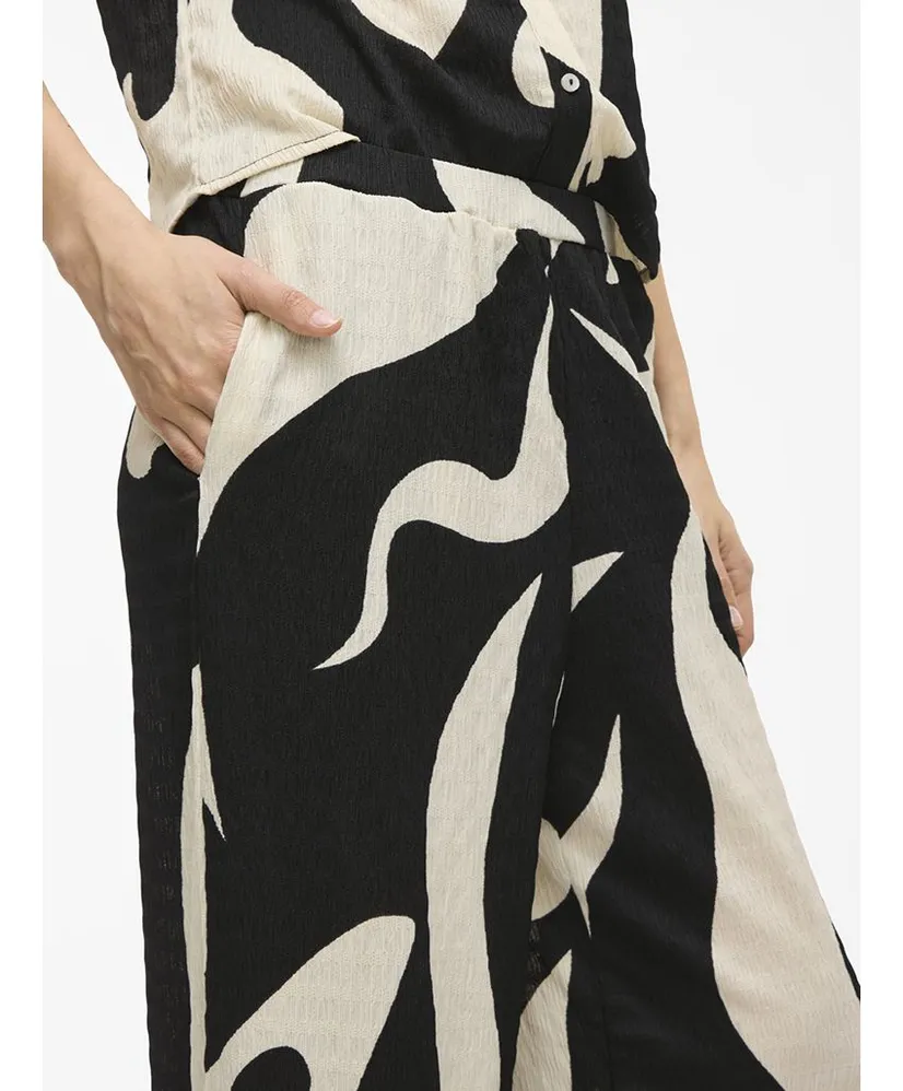 VILA Broek VIZEYA ZERA HW WIDE PANTS/DFS