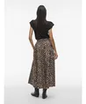 VILA Rok Midi Valencia Lio Leopard