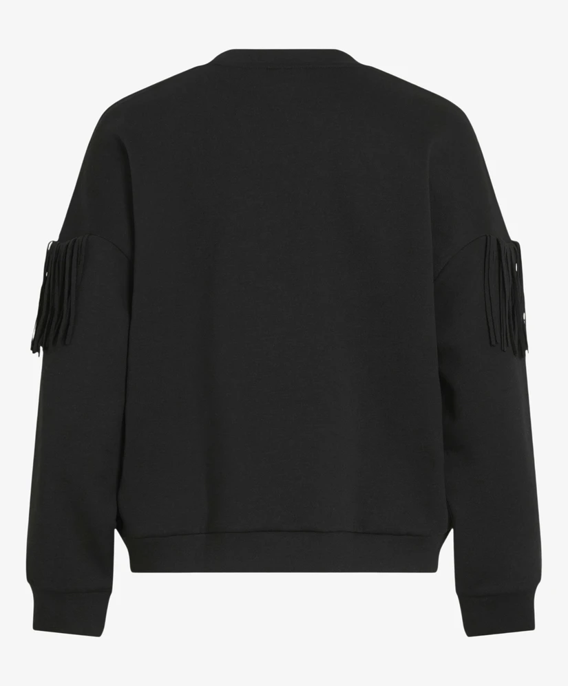 VILA Sweater Reflect Fringe