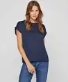 VILA T-Shirt Ellette Satin