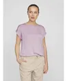 VILA T-shirt Ellette Satin
