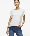 VILA T-shirt Ellette Satin
