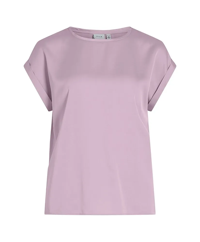 VILA T-shirt Ellette Satin