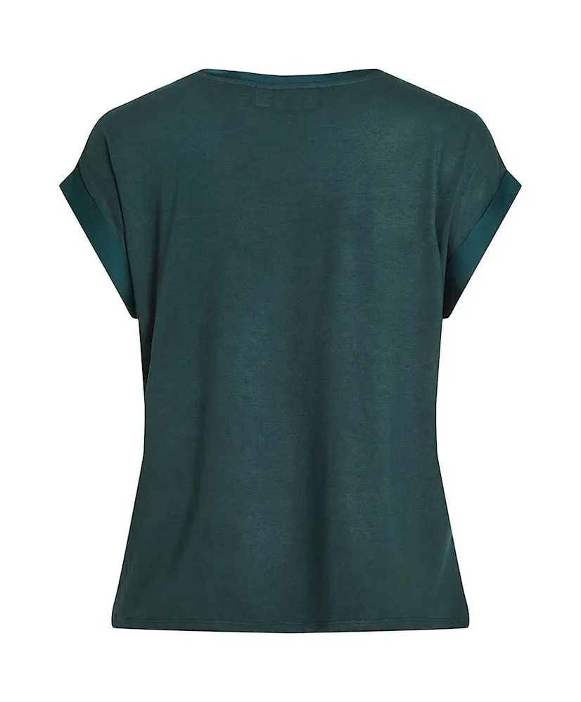 VILA T-shirt Ellette Satin