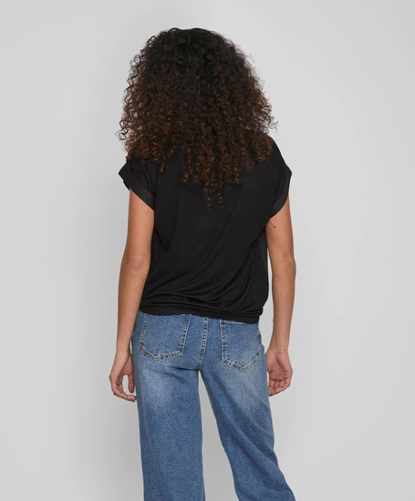 VILA T-shirt Satin Basic