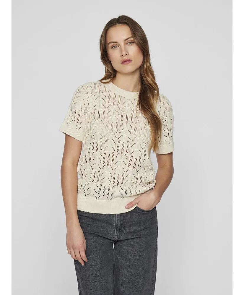 VILA Top Cotti Knit
