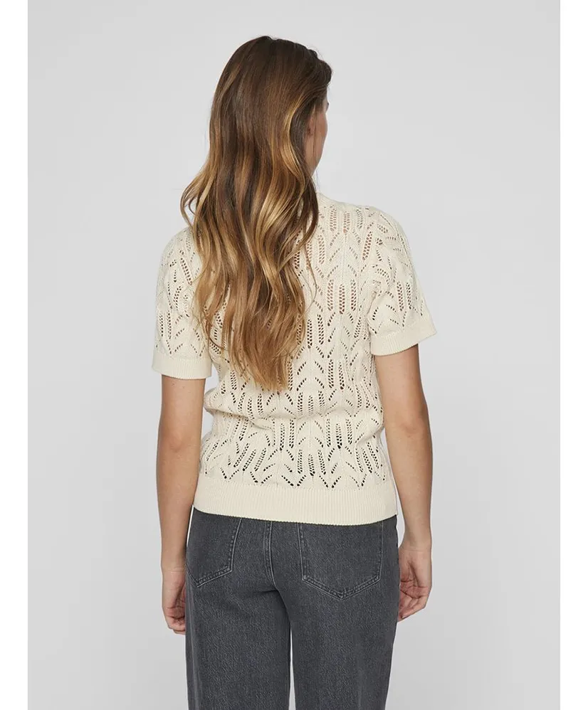 VILA Top Cotti Knit