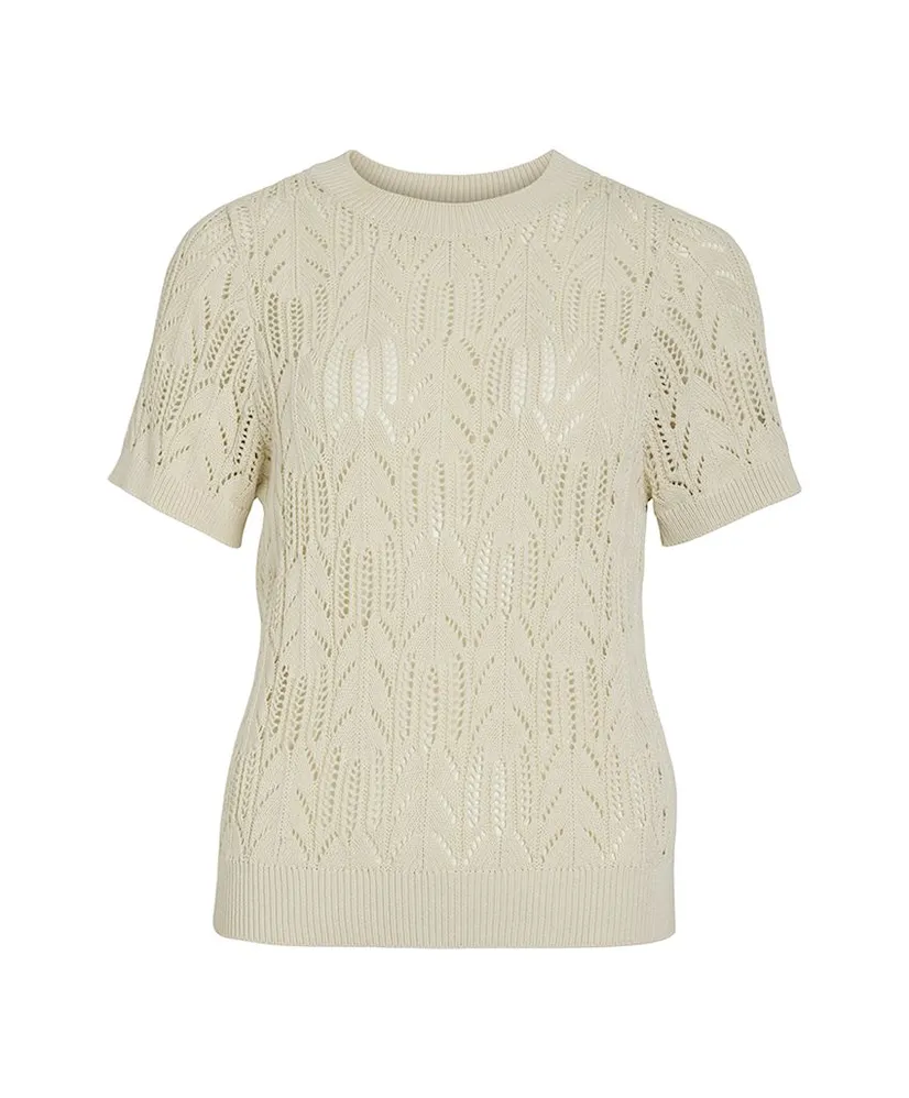 VILA Top Cotti Knit
