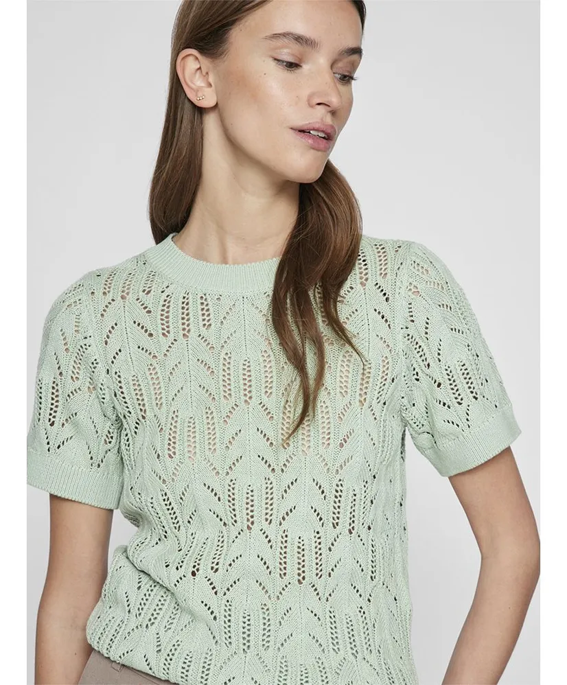 VILA Top Cotti Knit