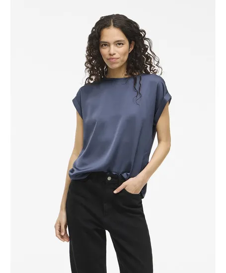 VILA Top Ellette Satin