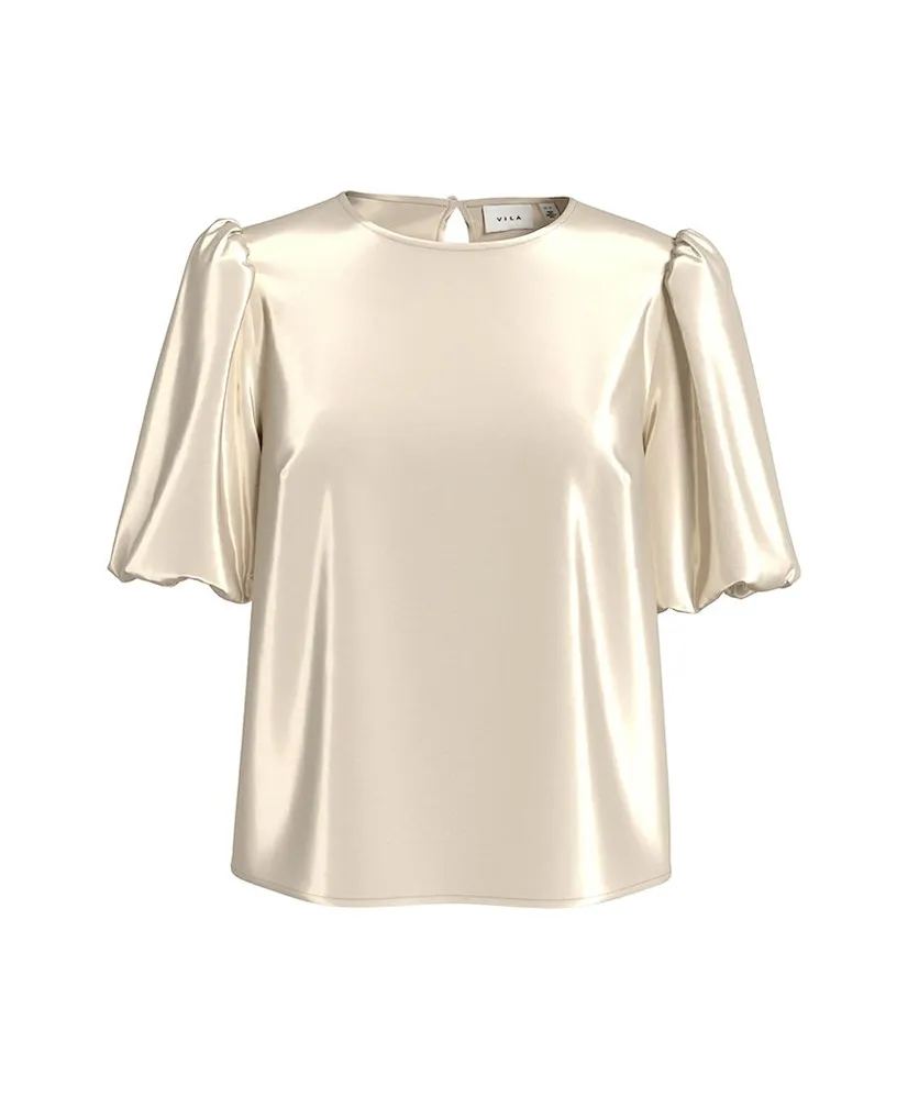 VILA Top Ellette Satin