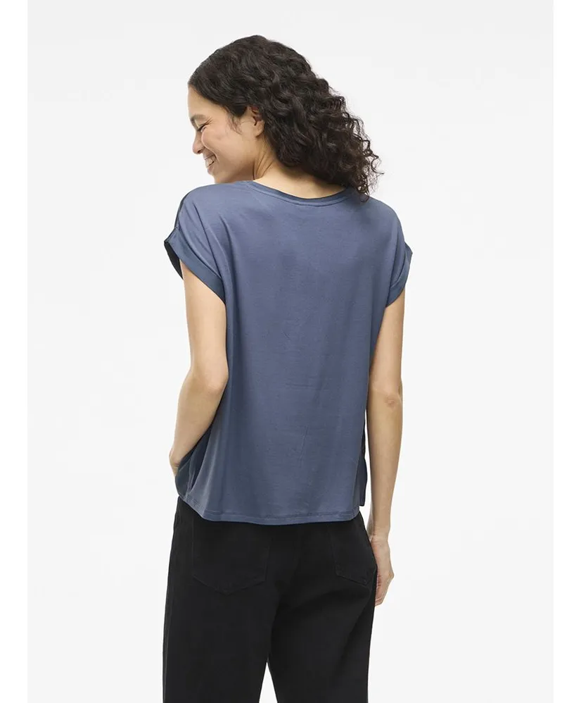 VILA Top Ellette Satin