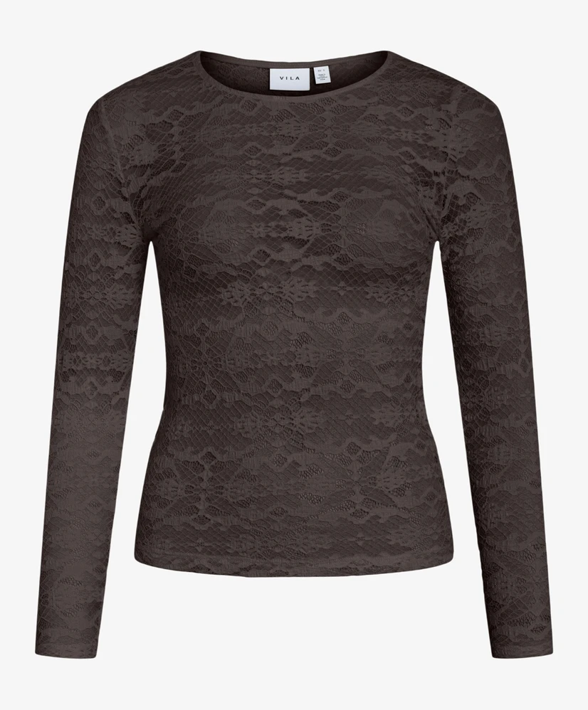 VILA Top VIVELINA L/S LACE TOP/1