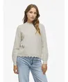 VILA Trui LM VINIKOLINA O-NECK L/S KNIT TOP - NO