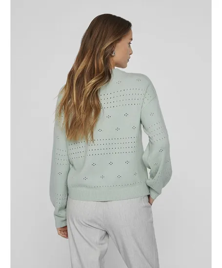 VILA Trui Ril Pointelle Knit