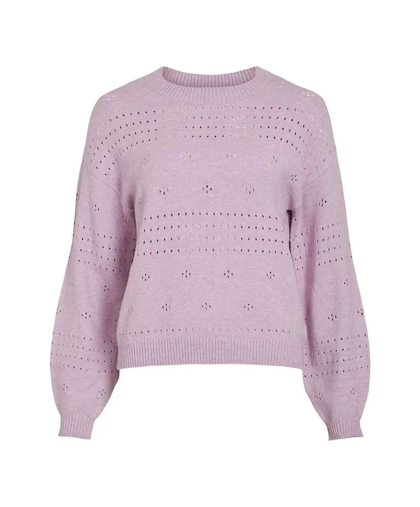 VILA Trui Ril Pointelle Knit