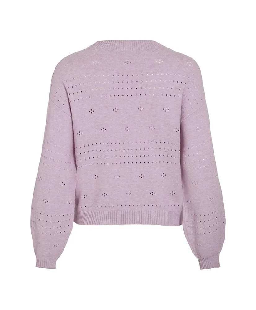 VILA Trui Ril Pointelle Knit