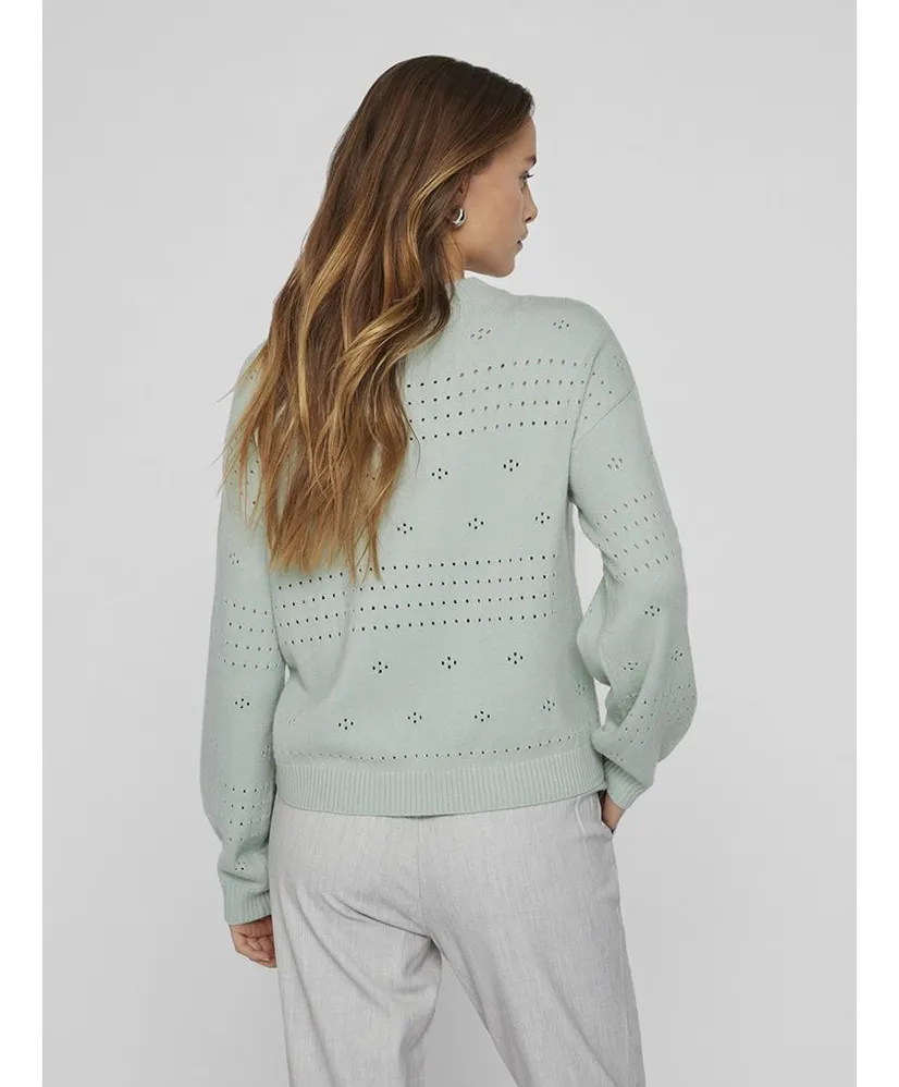 VILA Trui Ril Pointelle Knit